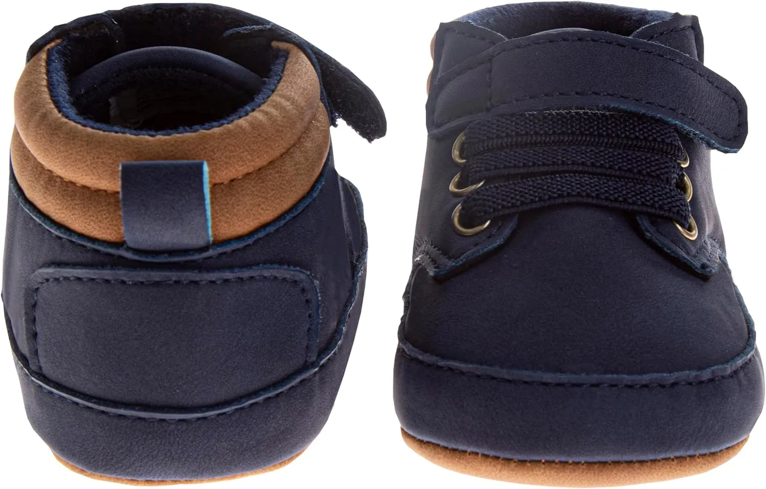 Josmo Unisex Baby Shoes Boys Girls Sneakers - Infant Slip On First Walking Shoes Toddler Casual Sneaker Crib Shoes (Size 2-4 Infant)