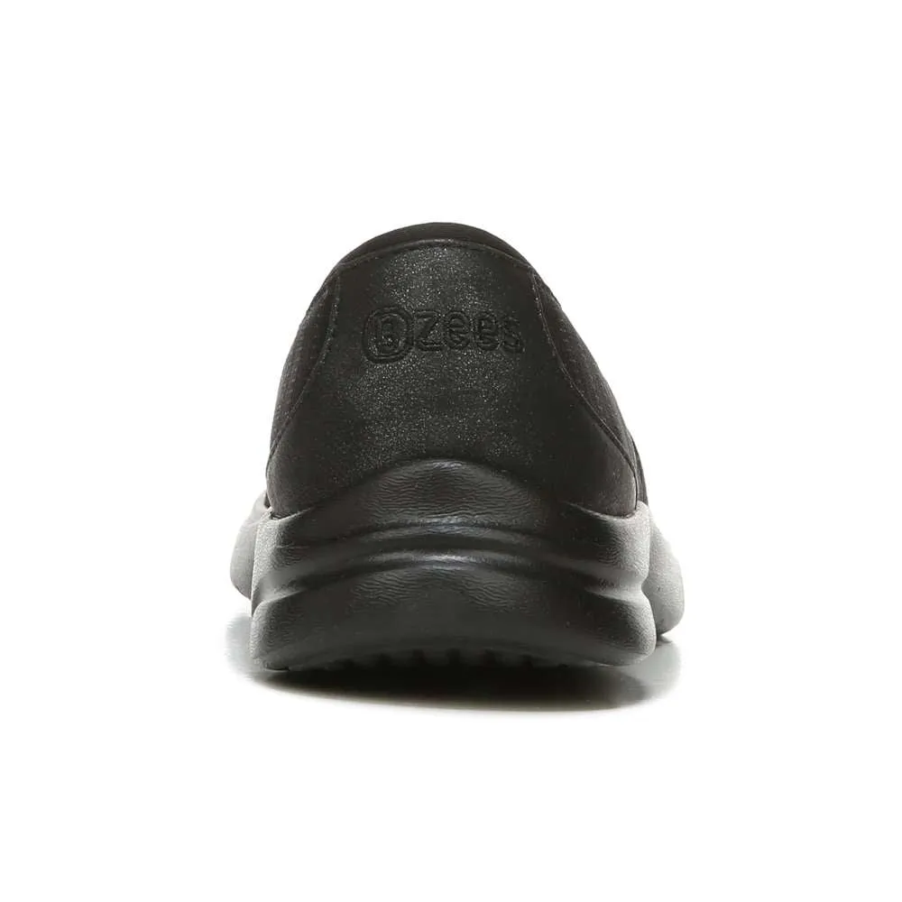 Jupiter Slip-On - Black Fabric