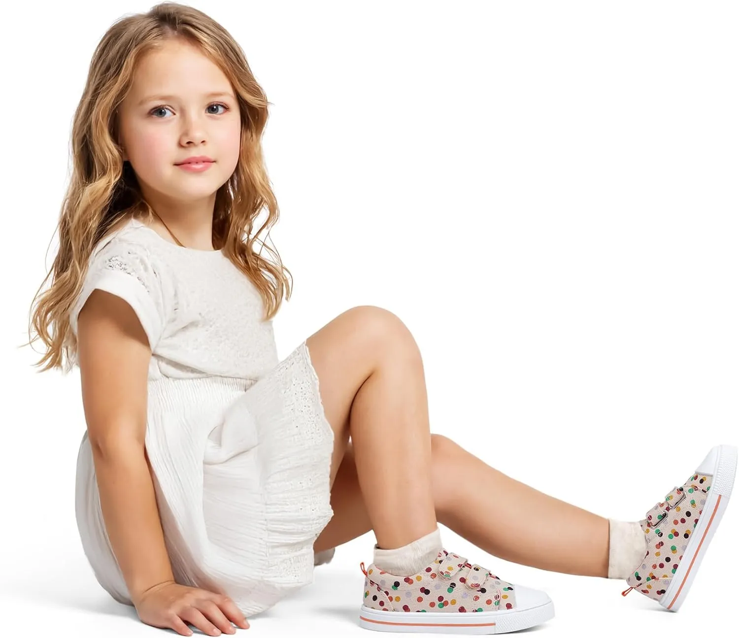 K KomForme Sneakers for Boys and Girls,Toddler Kids Soft Walking Shoes