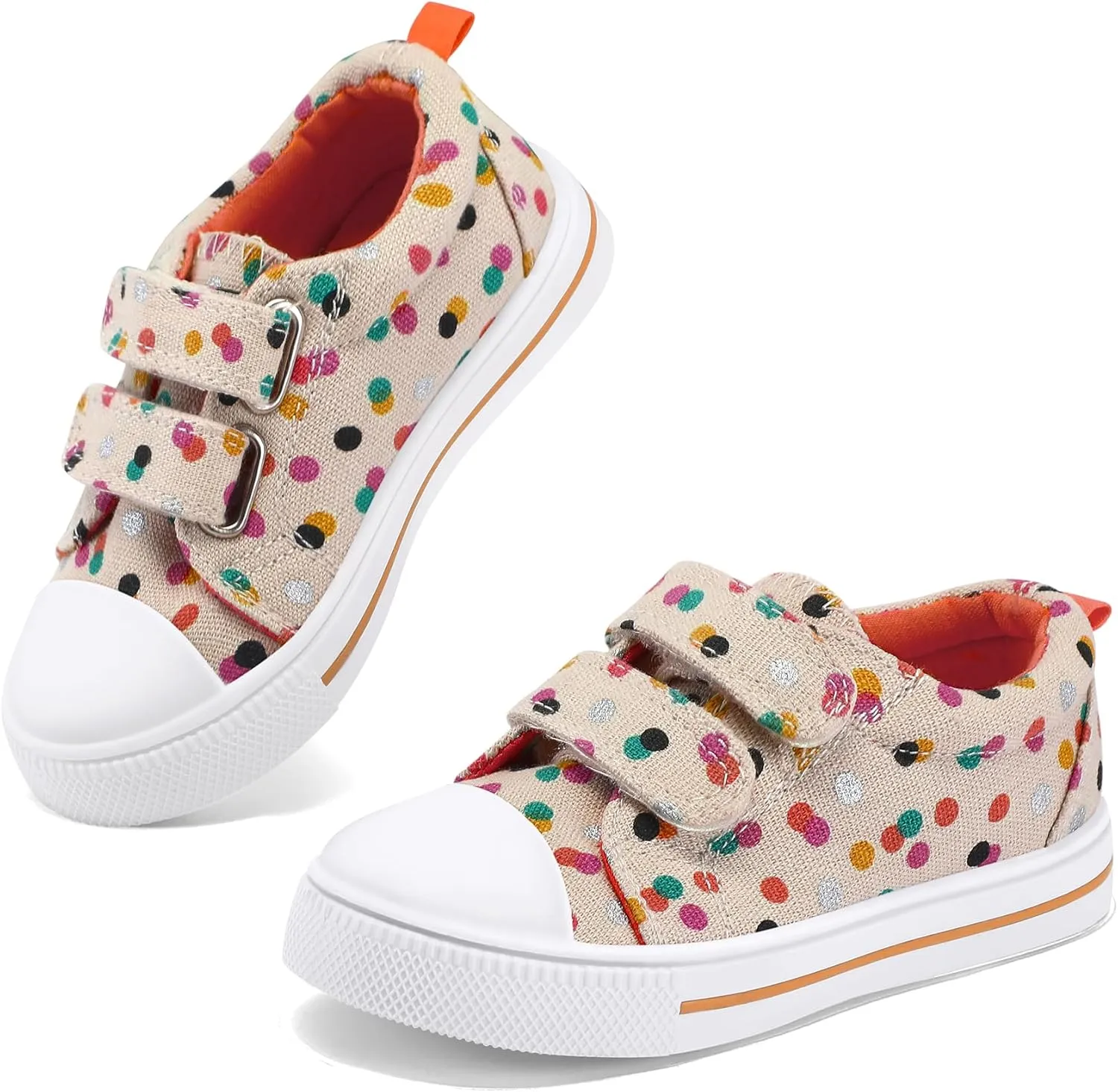 K KomForme Sneakers for Boys and Girls,Toddler Kids Soft Walking Shoes