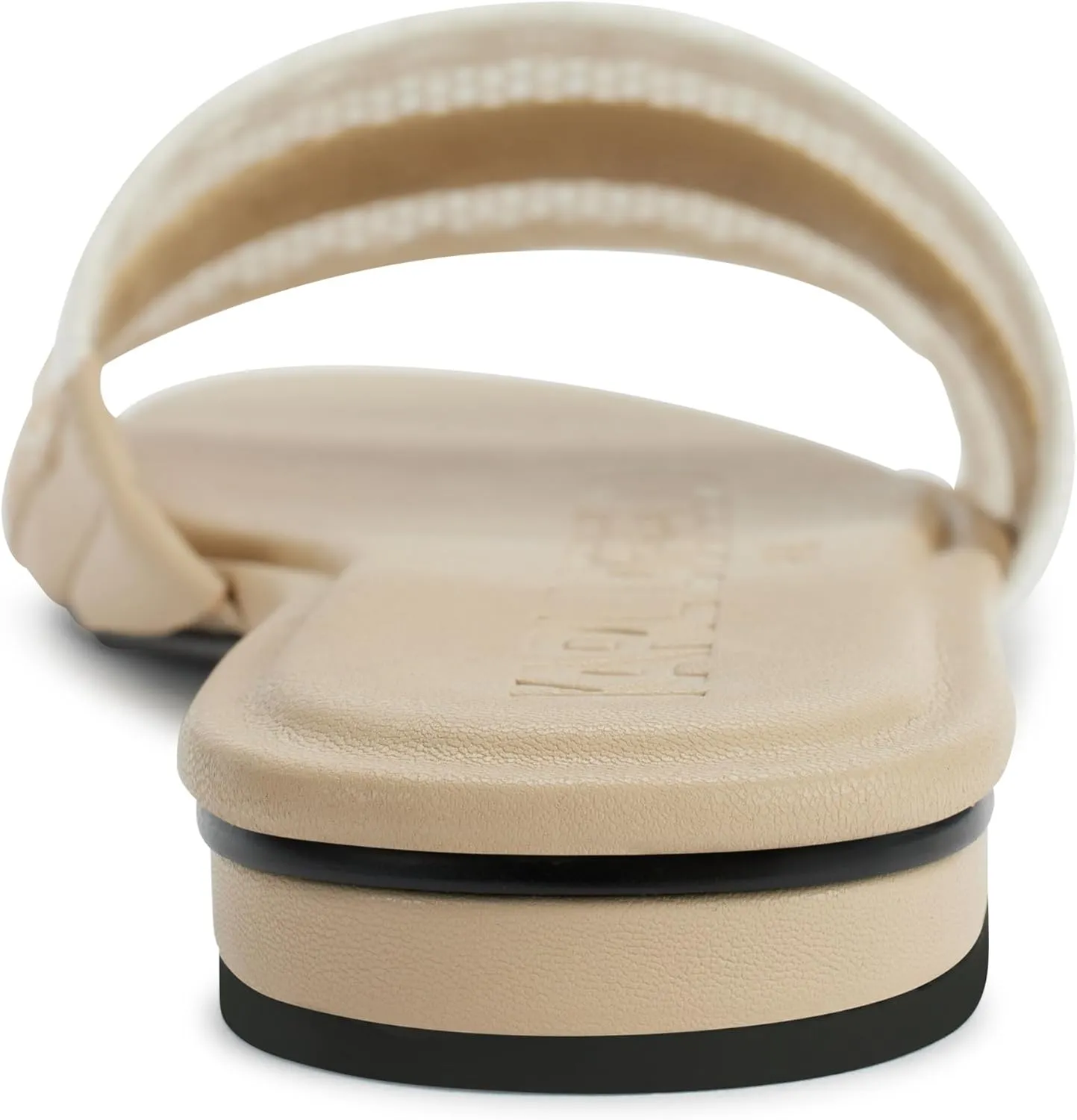 KARL LAGERFELD Women's Cushioned Insole Everyday Cairra-Flat Slide Heeled Sandal