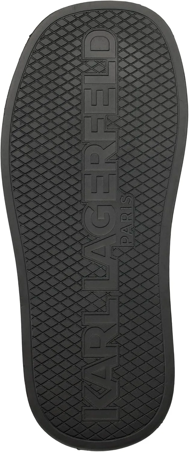 KARL LAGERFELD womens Opal Embellished Platform Sandal