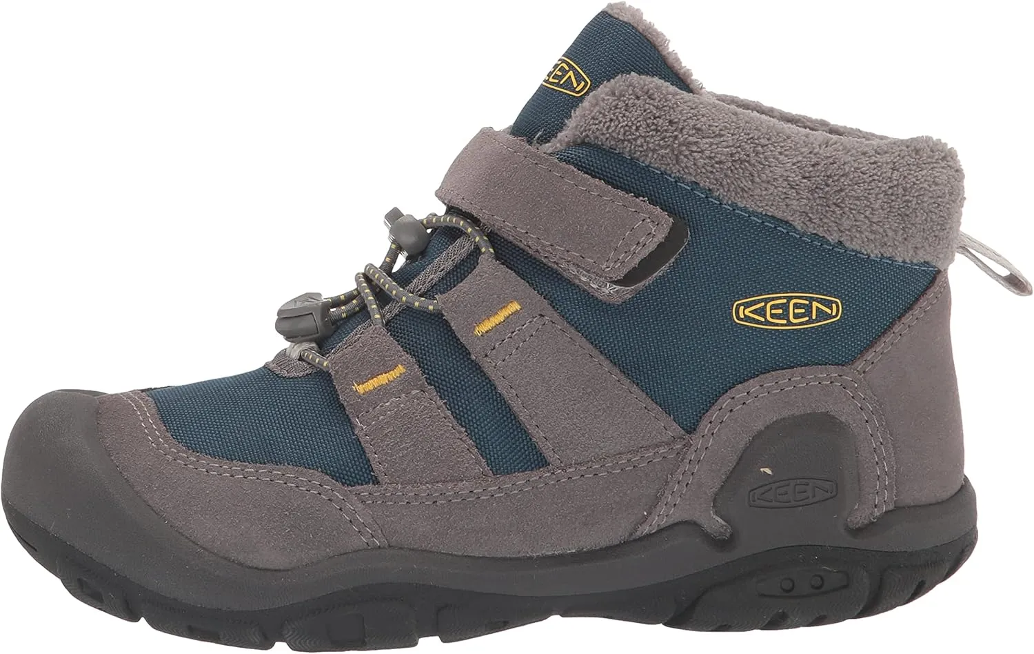 KEEN Kids' Knotch Chukka Mid Height Insulated Easy On Snow Boot