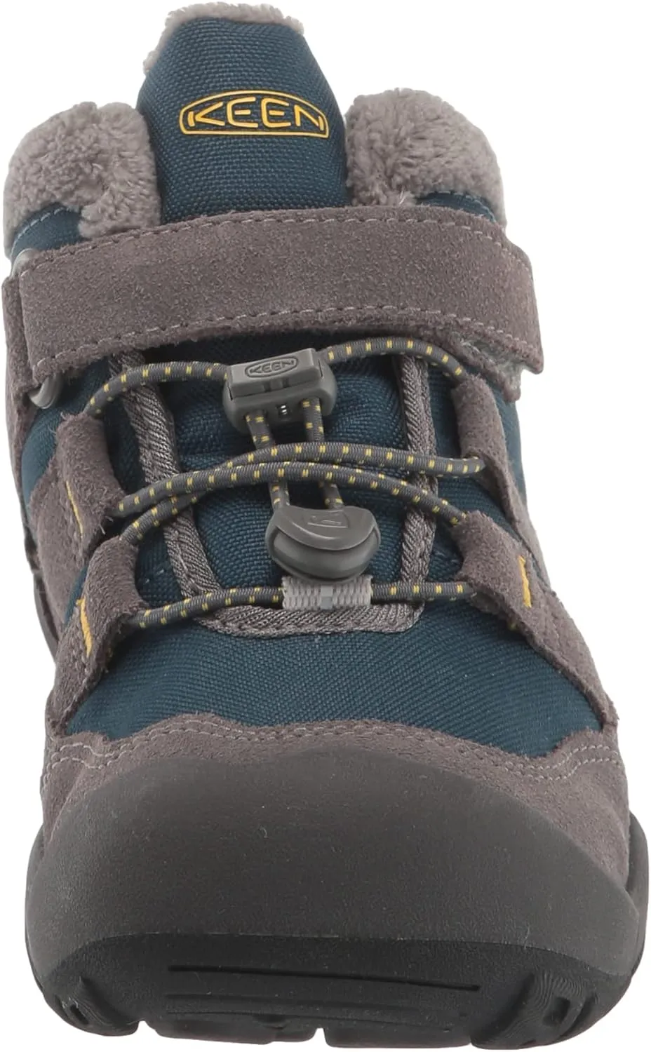 KEEN Kids' Knotch Chukka Mid Height Insulated Easy On Snow Boot