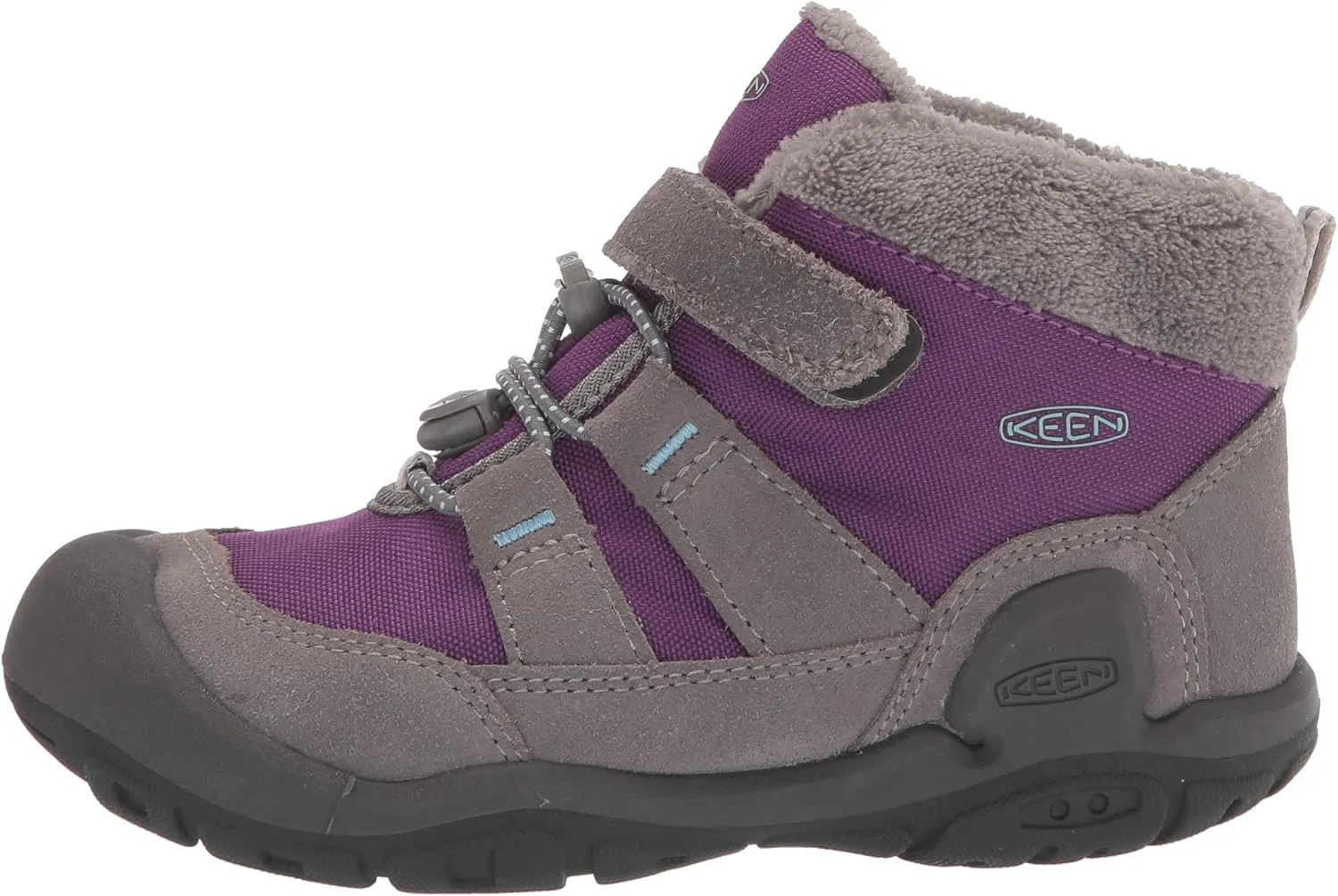 KEEN Kids' Knotch Chukka Mid Height Insulated Easy On Snow Boot