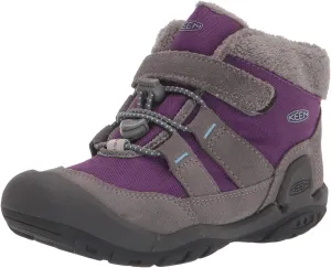 KEEN Kids' Knotch Chukka Mid Height Insulated Easy On Snow Boot