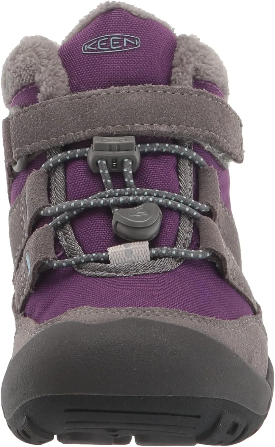 KEEN Kids' Knotch Chukka Mid Height Insulated Easy On Snow Boot