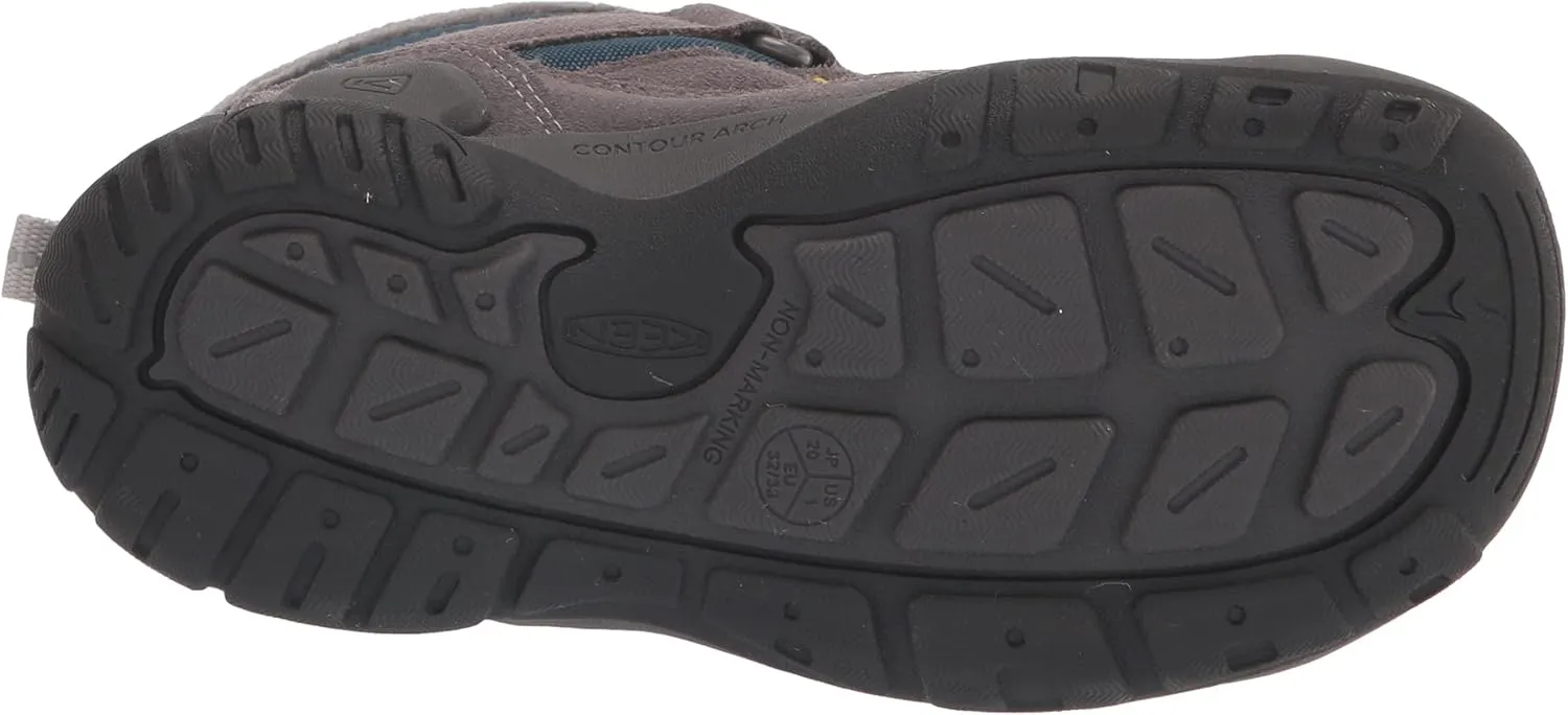 KEEN Kids' Knotch Chukka Mid Height Insulated Easy On Snow Boot