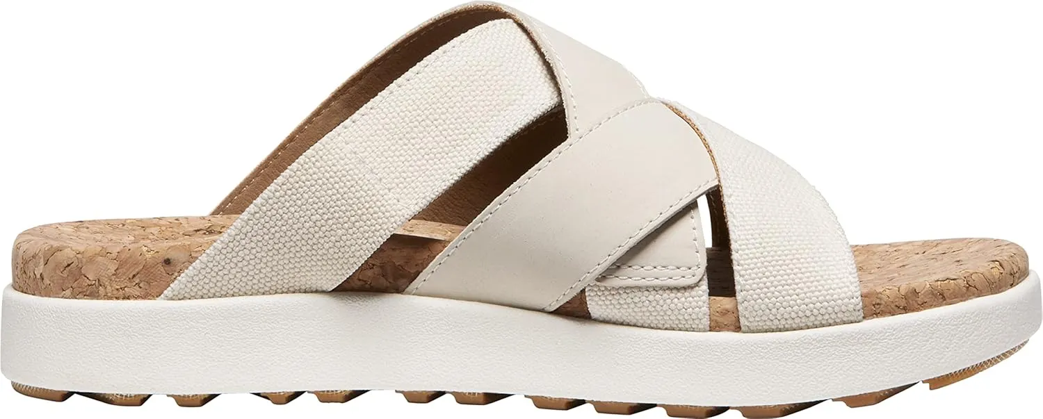 KEEN Women's Elle Mixed Slide Comfortable Casual Platform Sandals