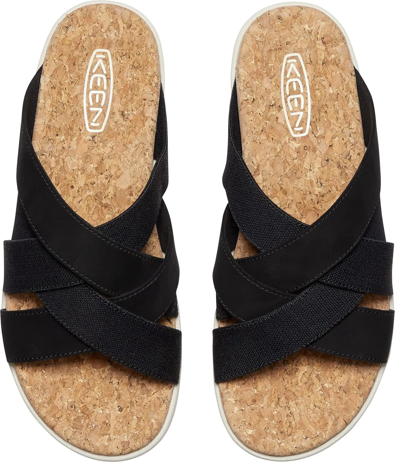 KEEN Women's Elle Mixed Slide Comfortable Casual Platform Sandals
