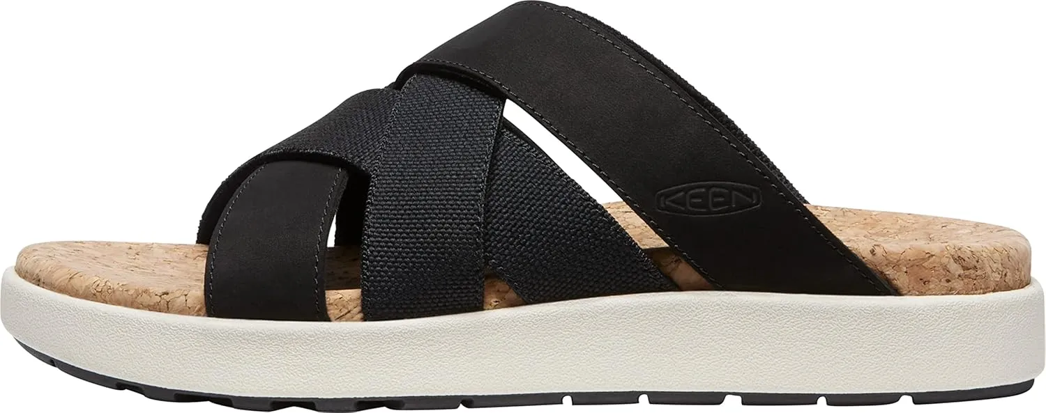 KEEN Women's Elle Mixed Slide Comfortable Casual Platform Sandals