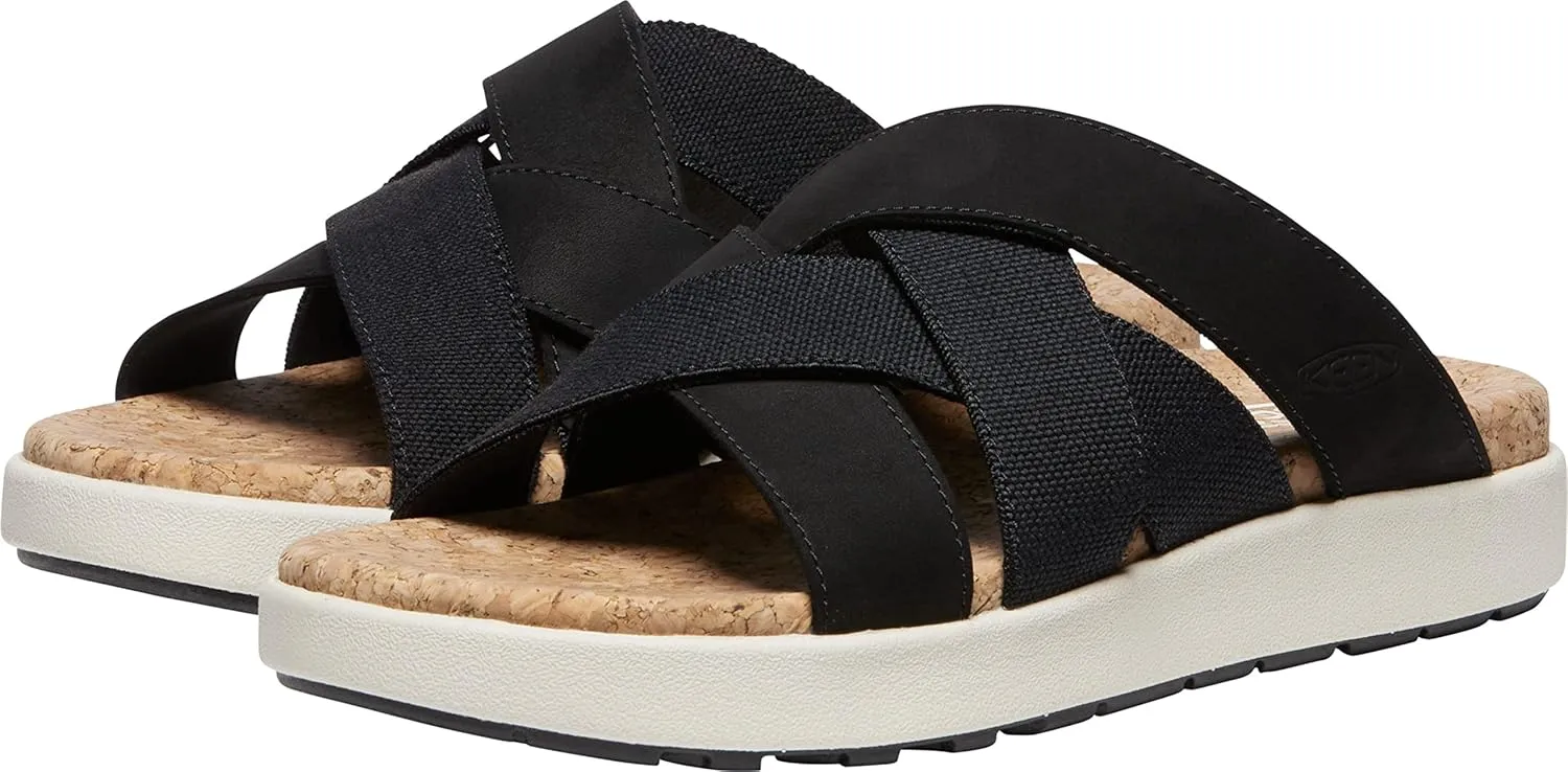KEEN Women's Elle Mixed Slide Comfortable Casual Platform Sandals