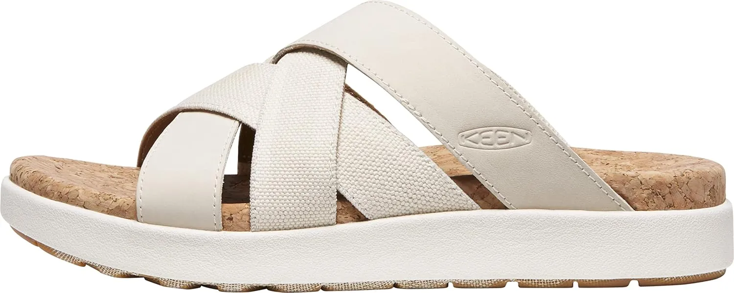 KEEN Women's Elle Mixed Slide Comfortable Casual Platform Sandals