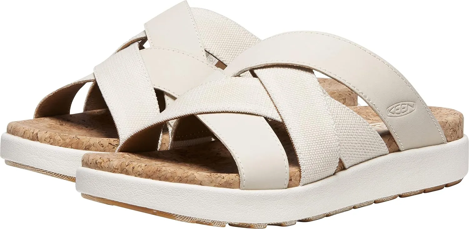KEEN Women's Elle Mixed Slide Comfortable Casual Platform Sandals