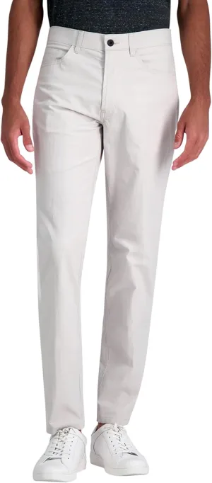 Kenneth Cole Men's Flex Waist Slim Fit 5 Pocket Casual Pant-Regular and Big and Tall