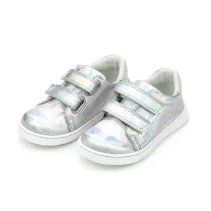 Kenzie Double Velcro Sneaker - Holographic