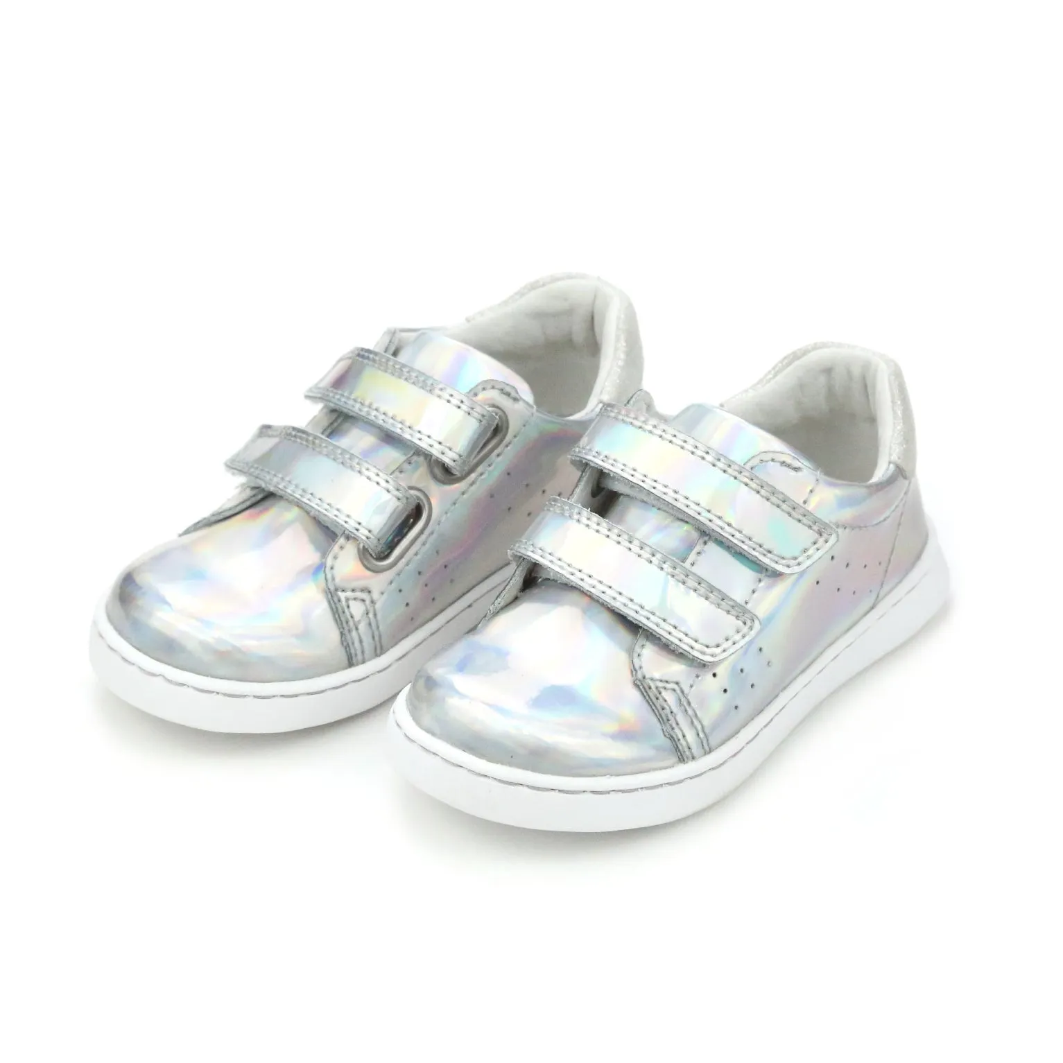 Kenzie Double Velcro Sneaker - Holographic
