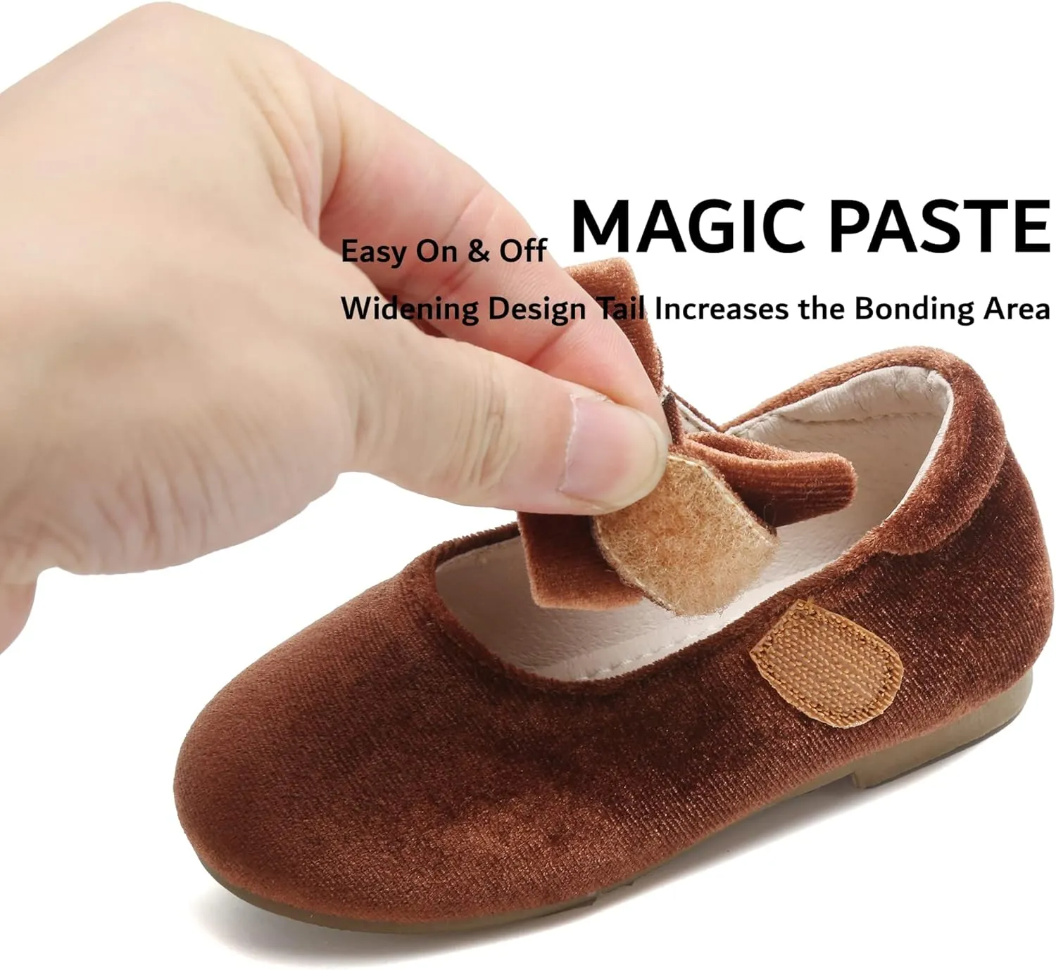 Kiderence Toddler Girls Dress Shoes Little Kids Mary Janes Ballet Flats Toddler