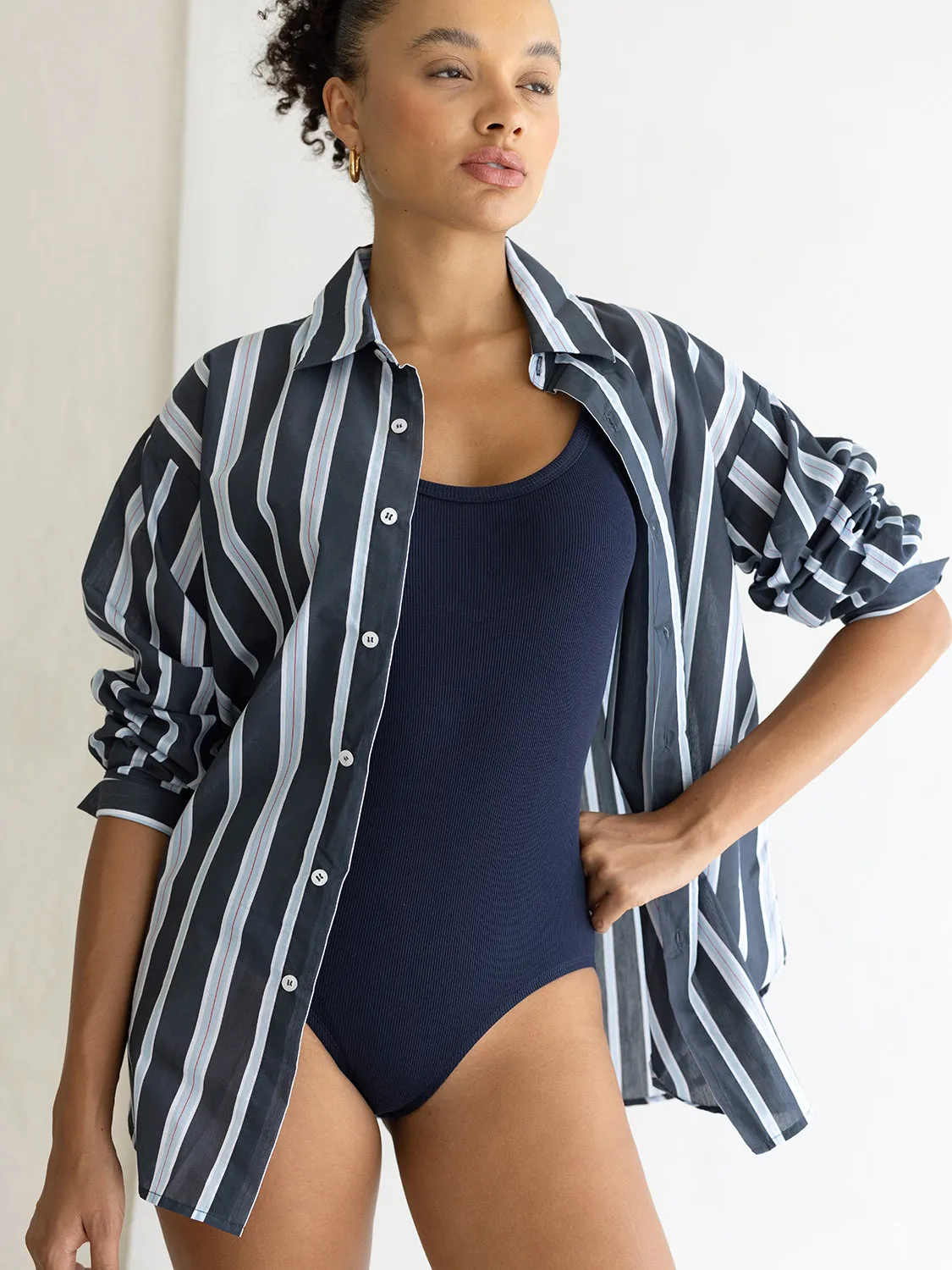 Knit Thin Strap Bodysuit
