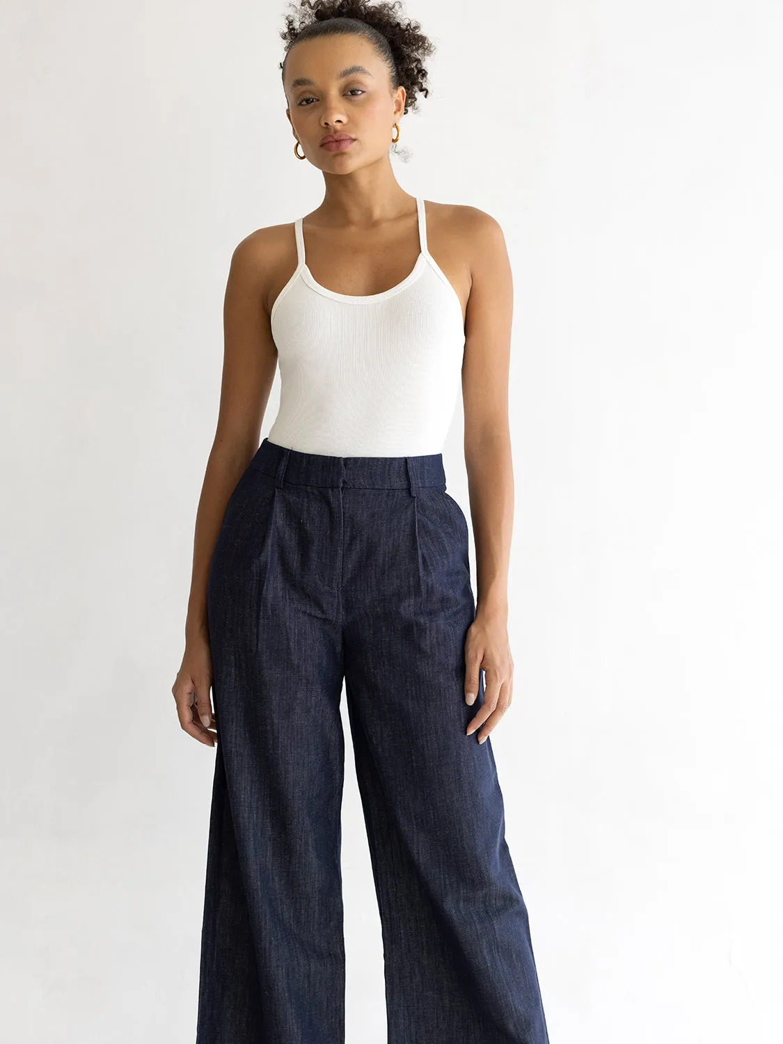 Knit Thin Strap Bodysuit