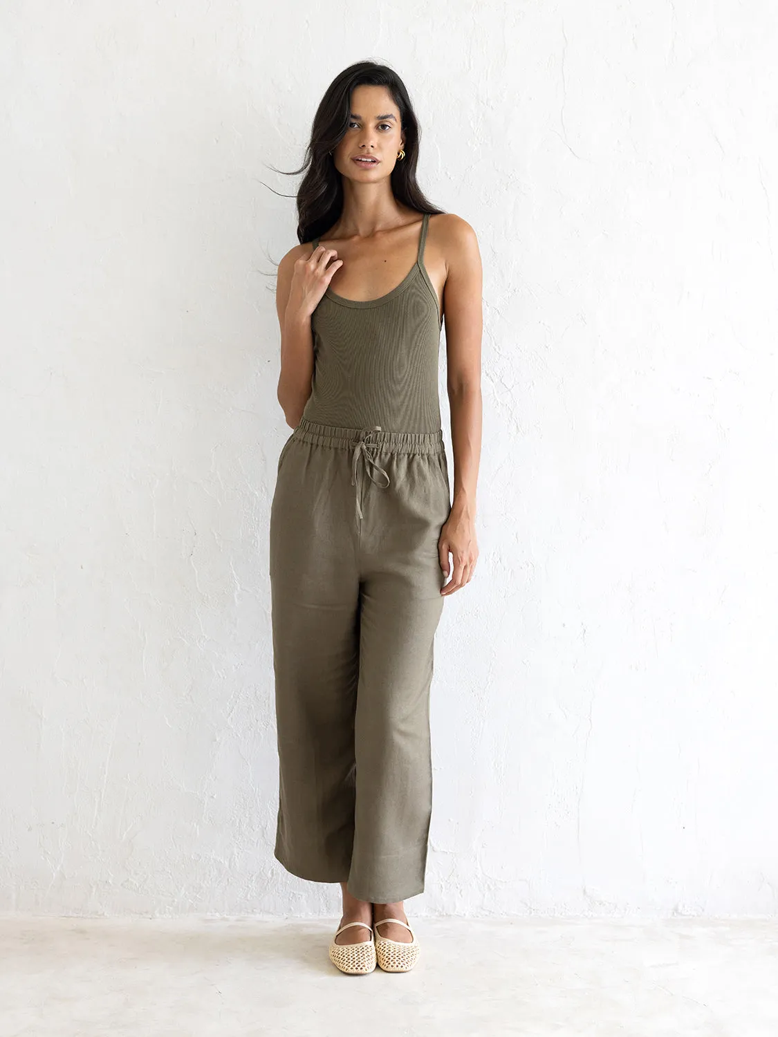 Knit Thin Strap Bodysuit