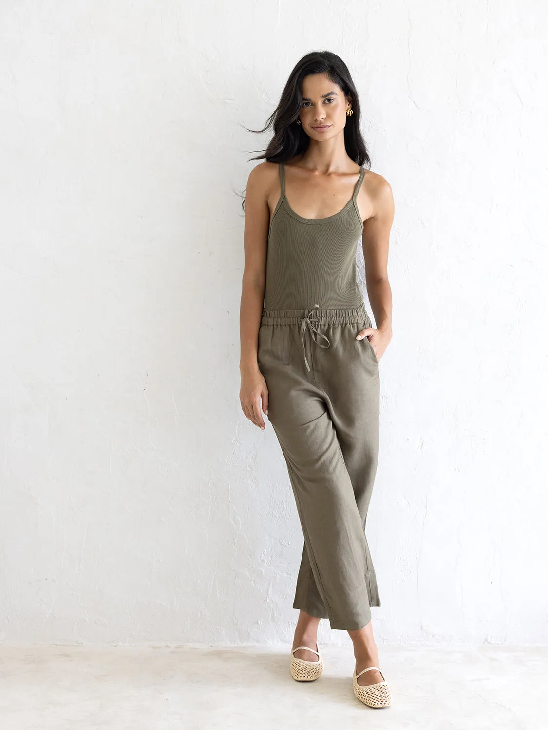 Knit Thin Strap Bodysuit