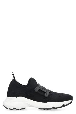 Knitted slip-on sneakers