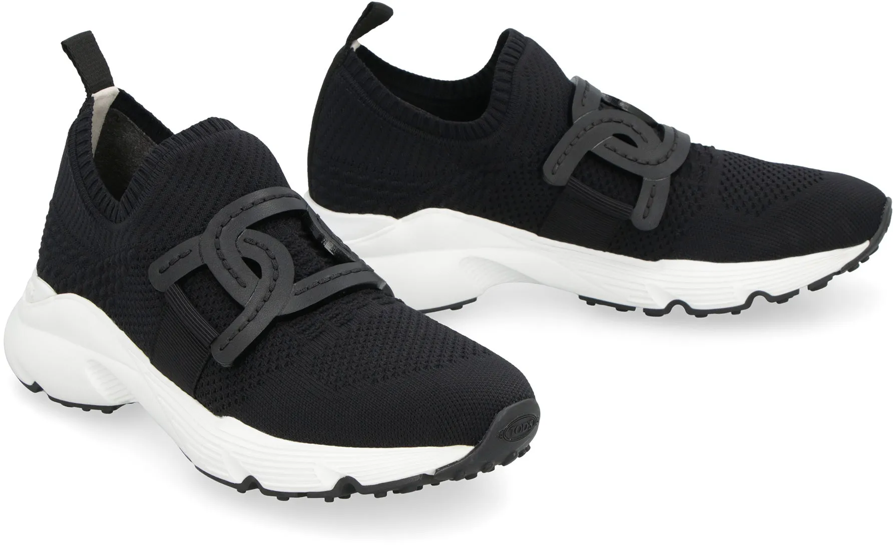 Knitted slip-on sneakers