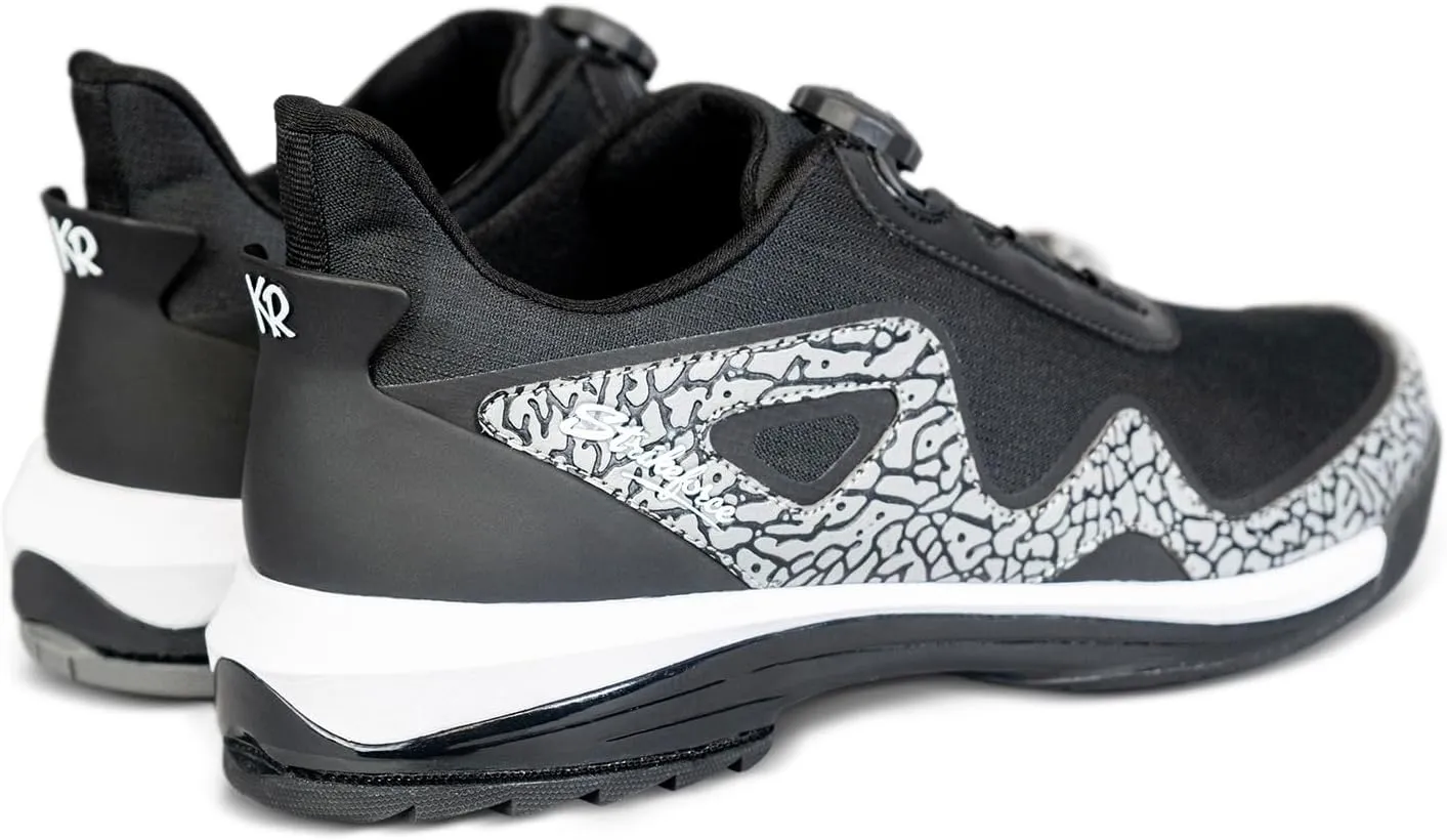 KR Strikeforce The TPC Gladiator Black/Stone High Performance Right Hand Men's Bowling Shoe