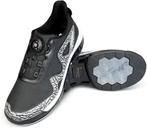 KR Strikeforce The TPC Gladiator Black/Stone High Performance Right Hand Men's Bowling Shoe