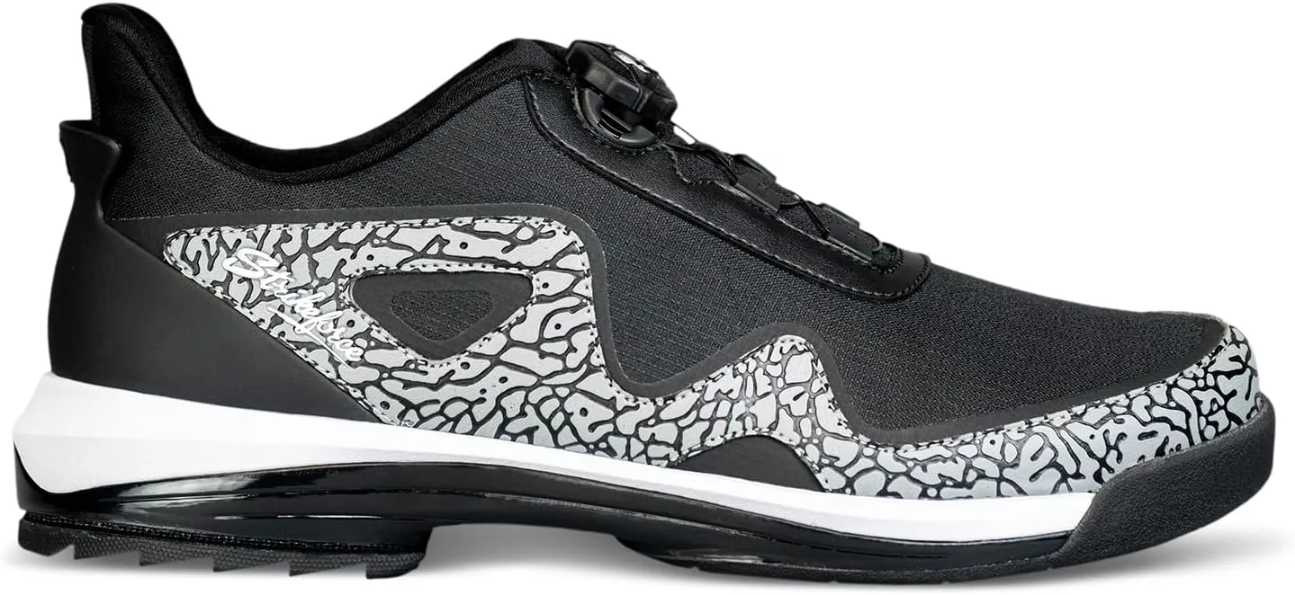 KR Strikeforce The TPC Gladiator Black/Stone High Performance Right Hand Men's Bowling Shoe