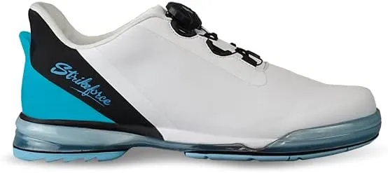 KR Strikeforce TPC Hype White/Black/Sky Right Hand Unisex Bowling Shoe