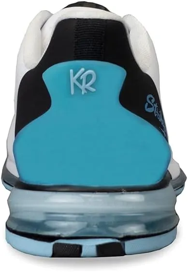 KR Strikeforce TPC Hype White/Black/Sky Right Hand Unisex Bowling Shoe