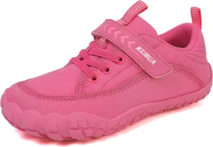 KUBUA Kids Barefoot Shoes Boys Girls Slip On Minimalist Sneakers for Walking Tennis Athletic Hiking Toddler Little Big Kid