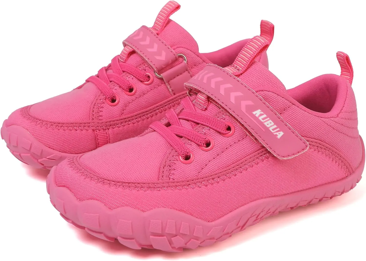 KUBUA Kids Barefoot Shoes Boys Girls Slip On Minimalist Sneakers for Walking Tennis Athletic Hiking Toddler Little Big Kid