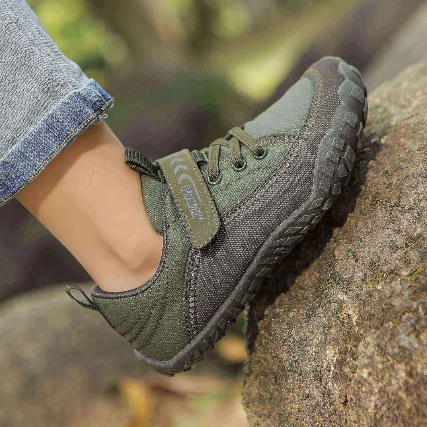 KUBUA Kids Barefoot Shoes Boys Girls Slip On Minimalist Sneakers for Walking Tennis Athletic Hiking Toddler Little Big Kid