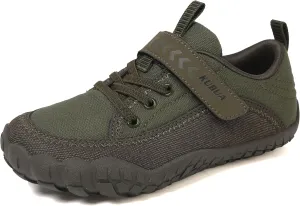 KUBUA Kids Barefoot Shoes Boys Girls Slip On Minimalist Sneakers for Walking Tennis Athletic Hiking Toddler Little Big Kid