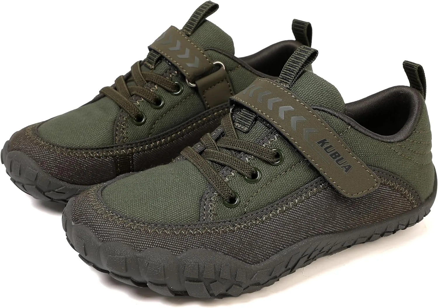 KUBUA Kids Barefoot Shoes Boys Girls Slip On Minimalist Sneakers for Walking Tennis Athletic Hiking Toddler Little Big Kid