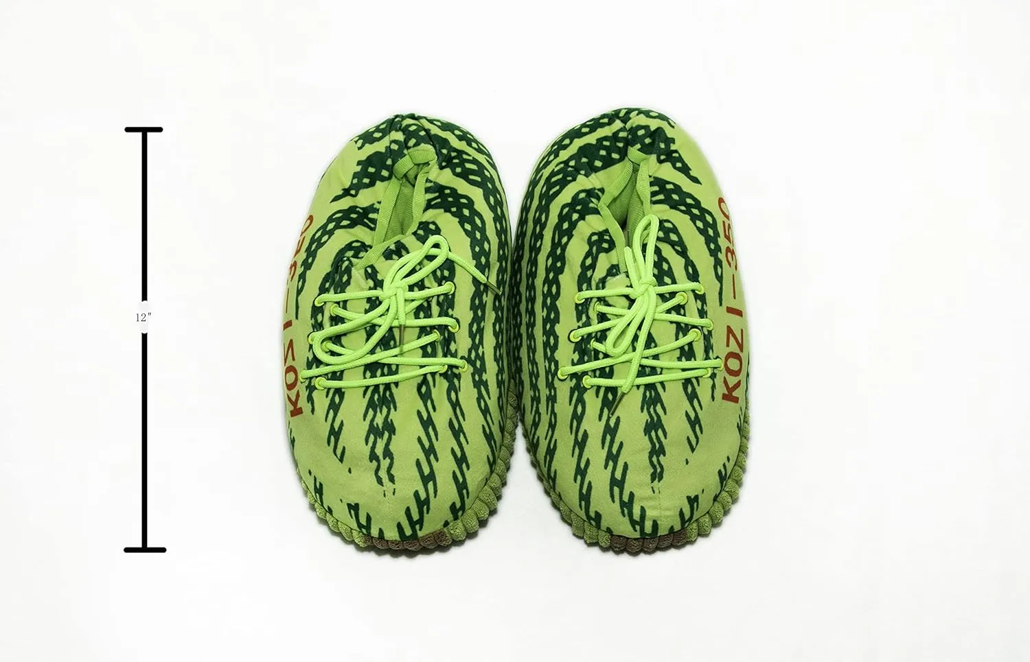 KZK KrazeKickz Sneaker Slippers for Adults - Fluffy Slides for Women & Men - Unisex