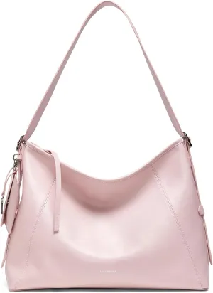 LA'FESTIN Leather Shoulder Purse For Women: Black Crossbody Bags Small Handbags - Trendy Medium Hobo Bag