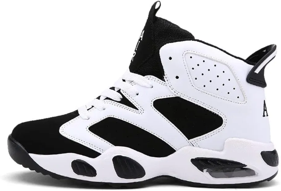 LEADER SHOW Men's Fashion Sneakers Breathable Athletic Gym Cushion Running Casual Sports Walking Shoes