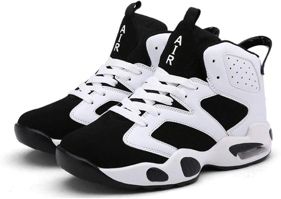 LEADER SHOW Men's Fashion Sneakers Breathable Athletic Gym Cushion Running Casual Sports Walking Shoes