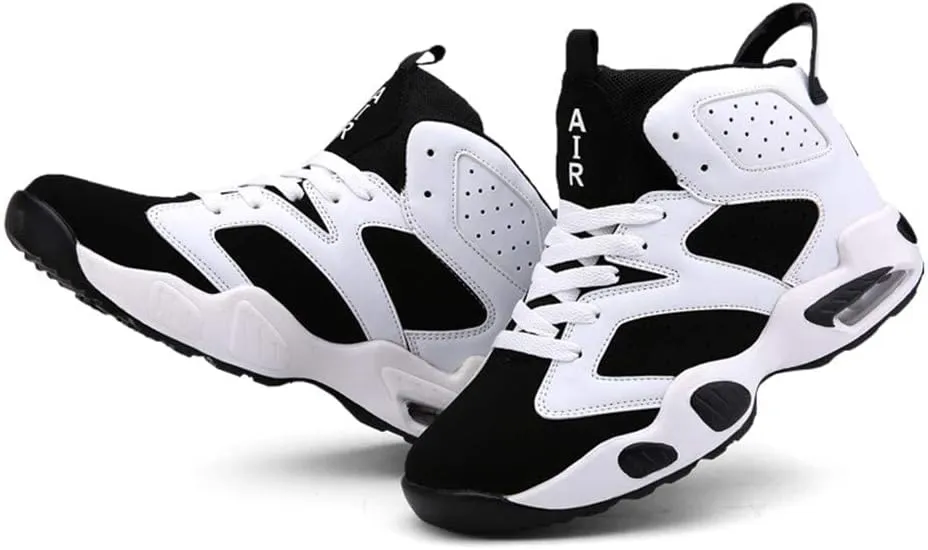 LEADER SHOW Men's Fashion Sneakers Breathable Athletic Gym Cushion Running Casual Sports Walking Shoes