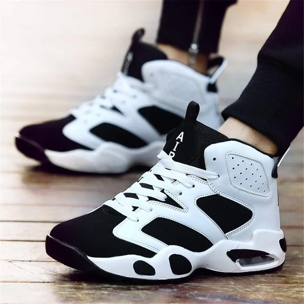 LEADER SHOW Men's Fashion Sneakers Breathable Athletic Gym Cushion Running Casual Sports Walking Shoes