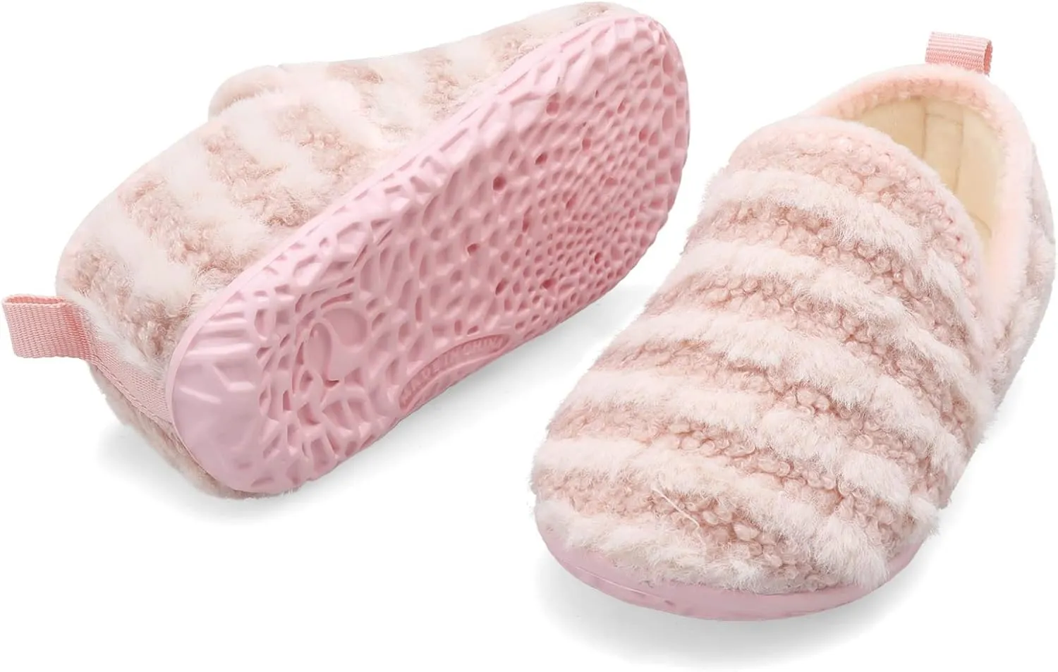 Lefflow Toddler Slippers Boys Girls House Shoes Slip on Baby Sock Shoes Lightweight Outdoor Walking Shoes