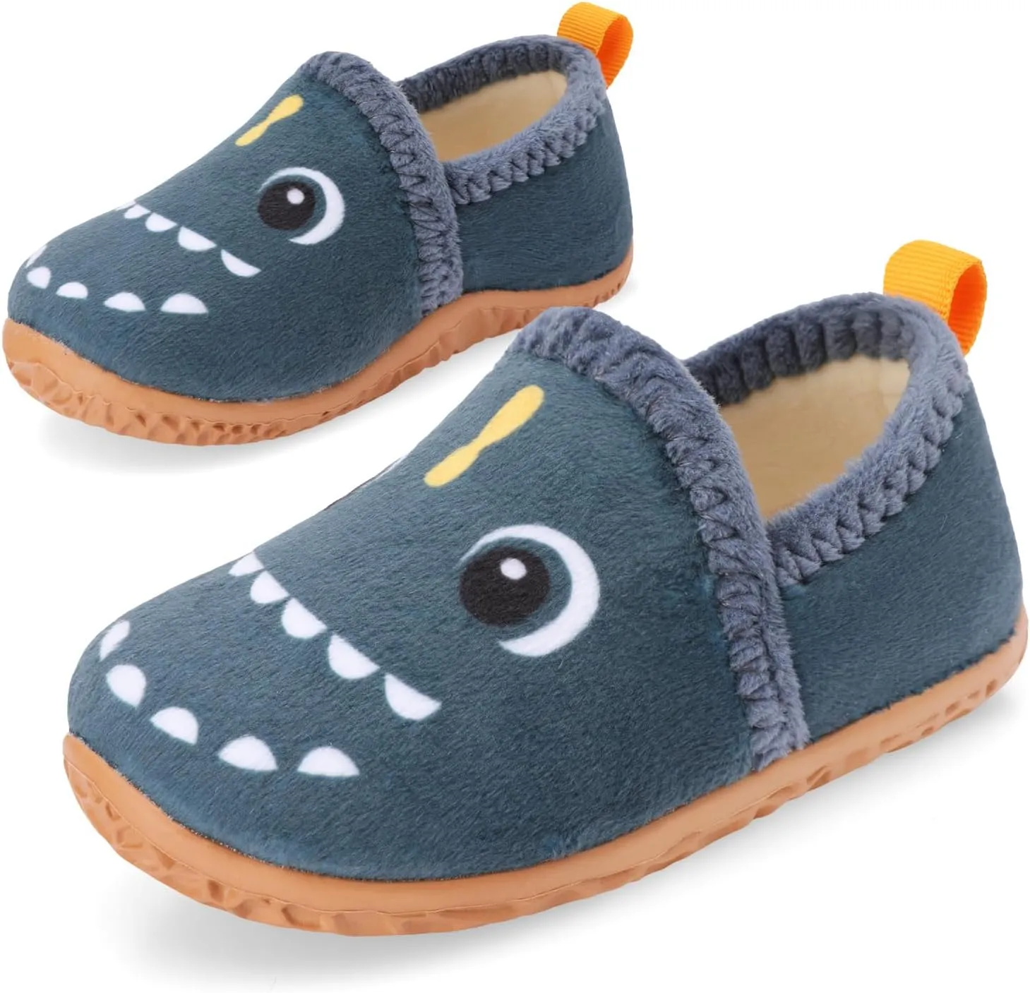 Lefflow Toddler Slippers Boys Girls House Shoes Slip on Baby Sock Shoes Lightweight Outdoor Walking Shoes