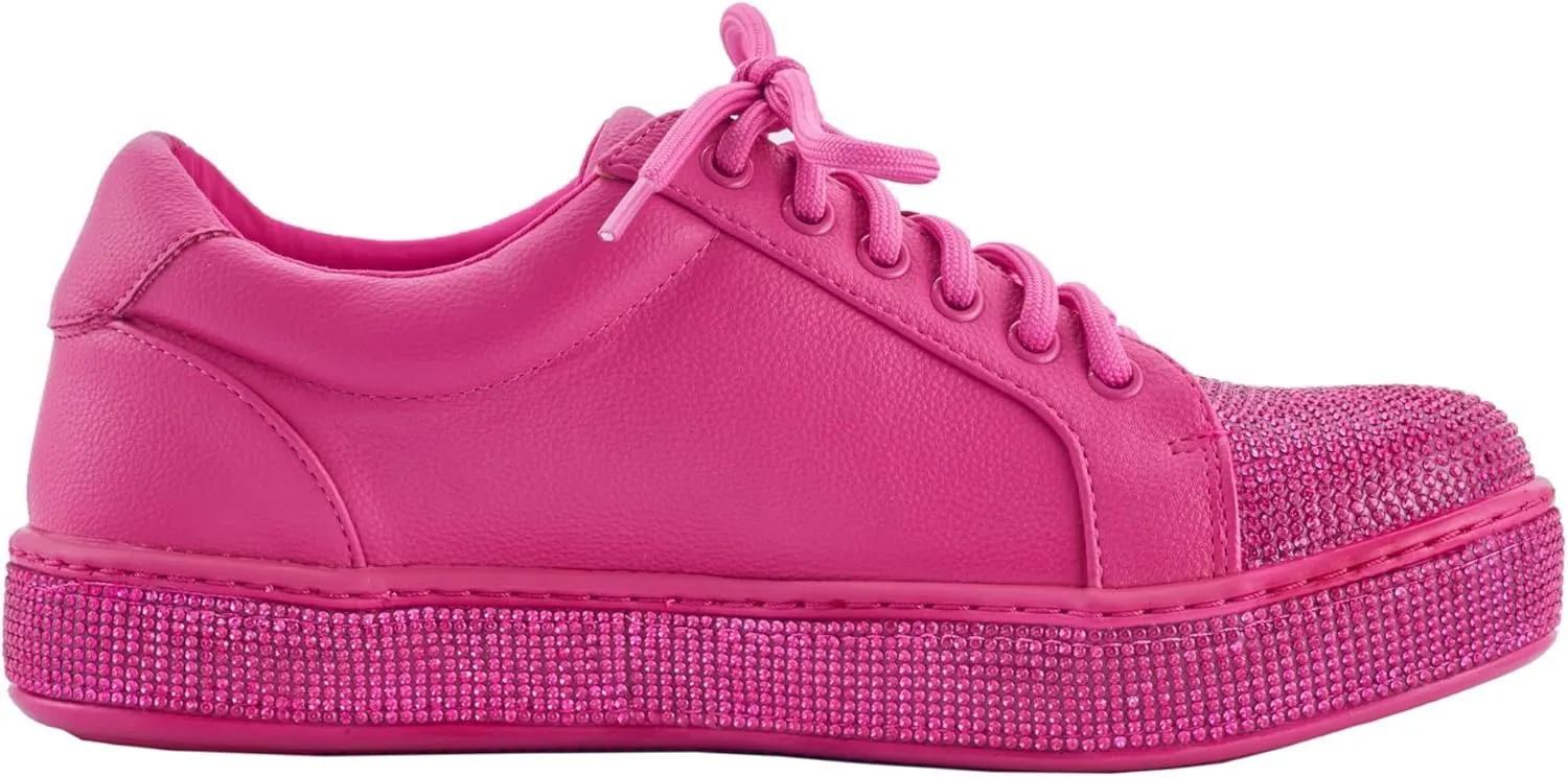 Legend Fashion Athletic Sneaker On A Glitzy Platform