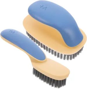 LIFKOME 2Pcs Multifunctional Soft Bristle Shoe and Laundry Cleaning Brush Gentle Fabrics for Spotless Shoes and Clothes for Household Cleaning Tasks