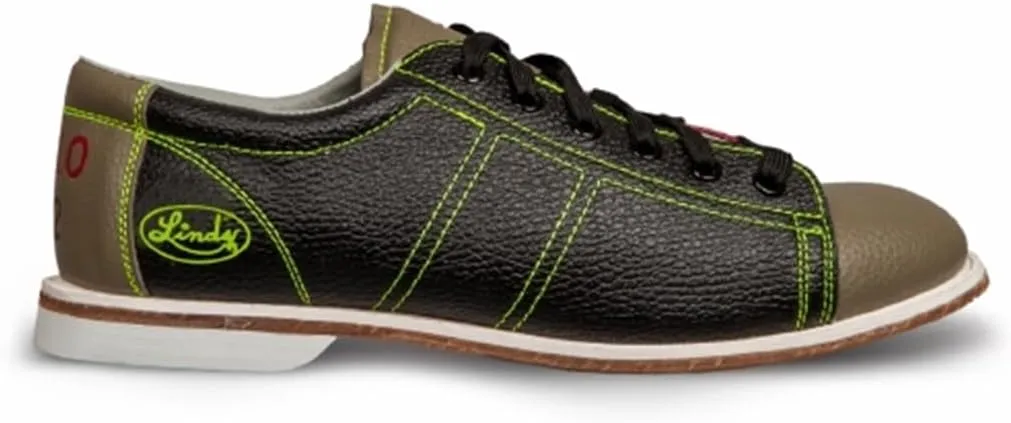 Linds Mens 300 Classic Glow Rental Bowling Shoes - Laces 8 1/2