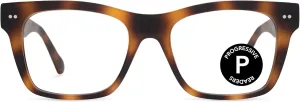 LOOK OPTIC Cosmo Progressive Reader-Stylish Unisex Reading Glasses, Prescription-Quality